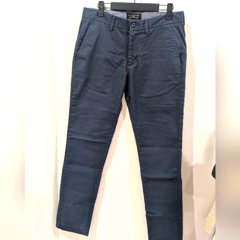 Banana‎ Republic Navy Blue Cotton Chinos